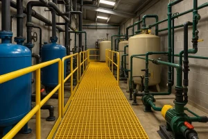 Sàn grating nhựa FRP