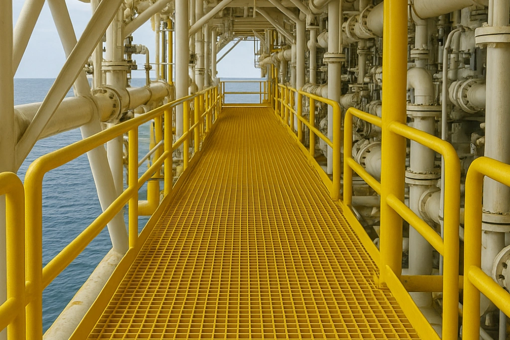 Sàn grating nhựa FRP