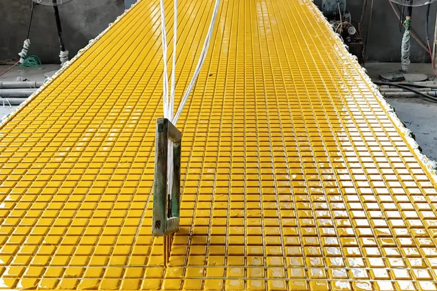 Công nghệ sản xuất sàn grating frp